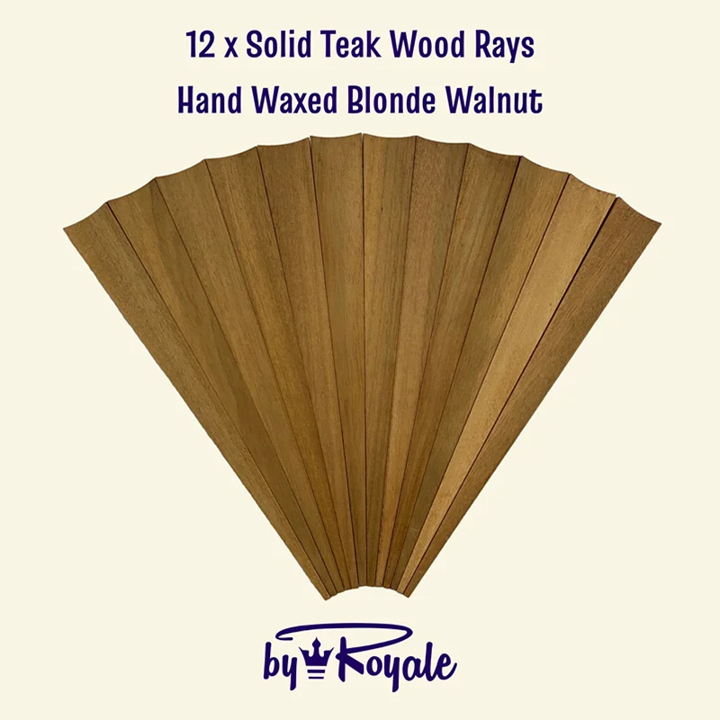 Solid Teakwood Rays - All Colours