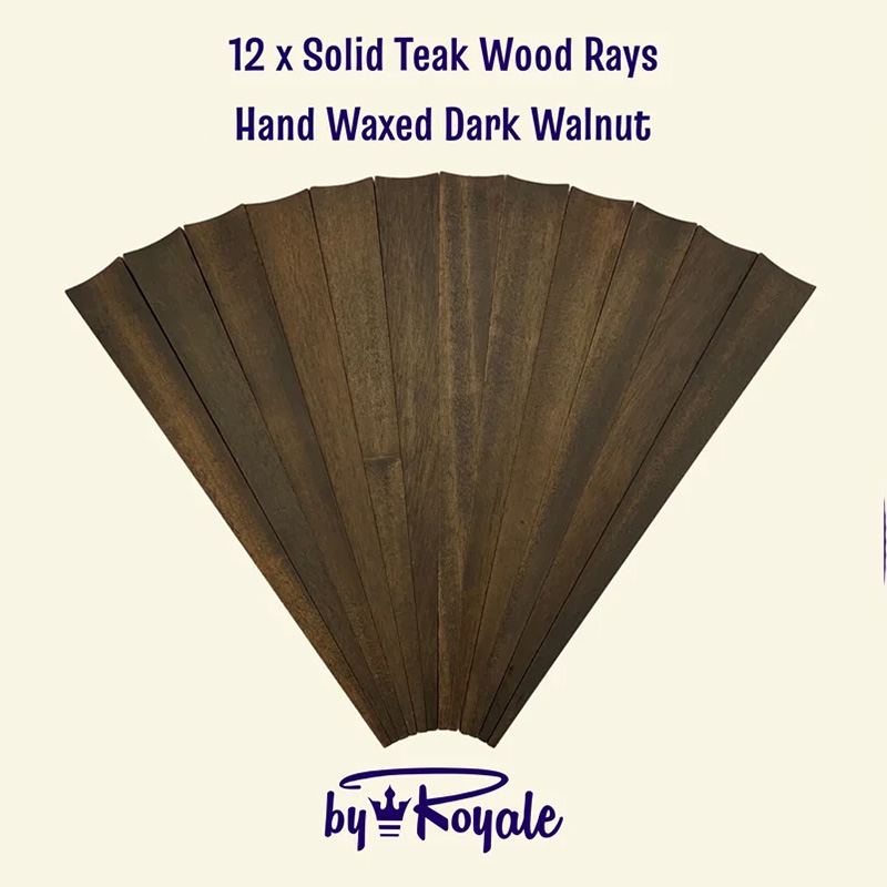 Solid Teakwood Rays - All Colours gallery image