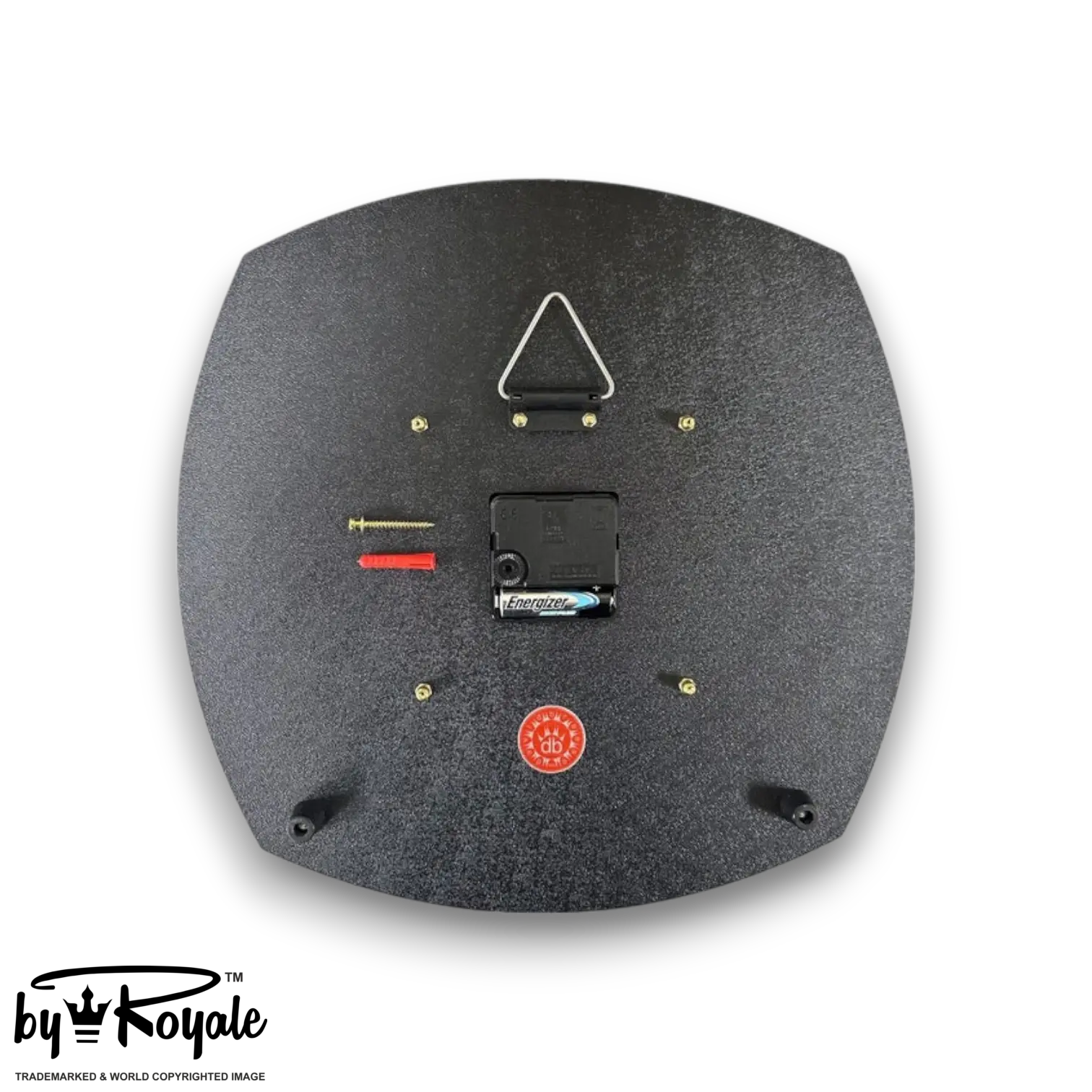 Mid Century Modern Royalexe Laminate Clock By Royale - Astro in Turquoise