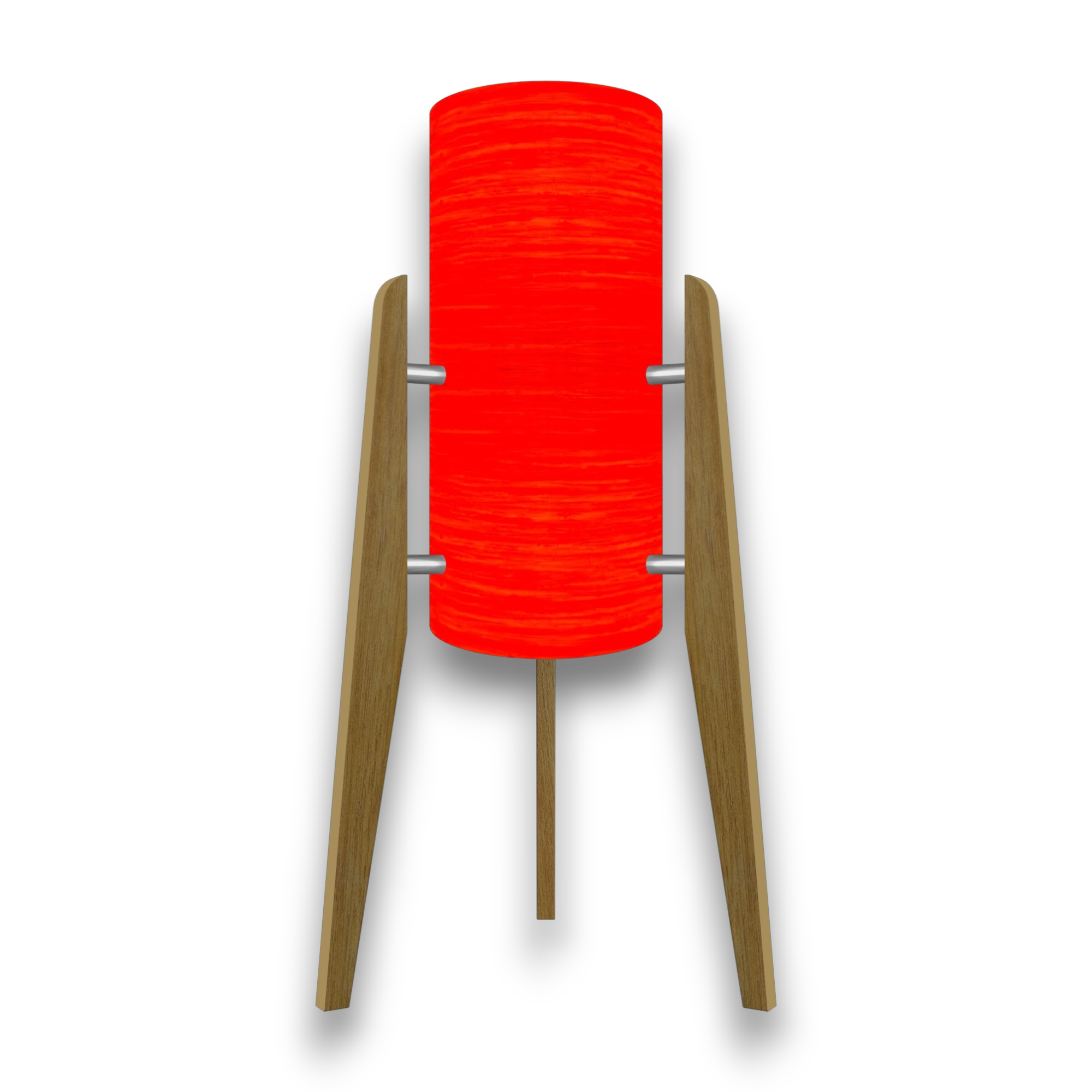 Mid-Century Modern Space Age Rocket Lamp By Royale - The Saturn in Pink gallery image