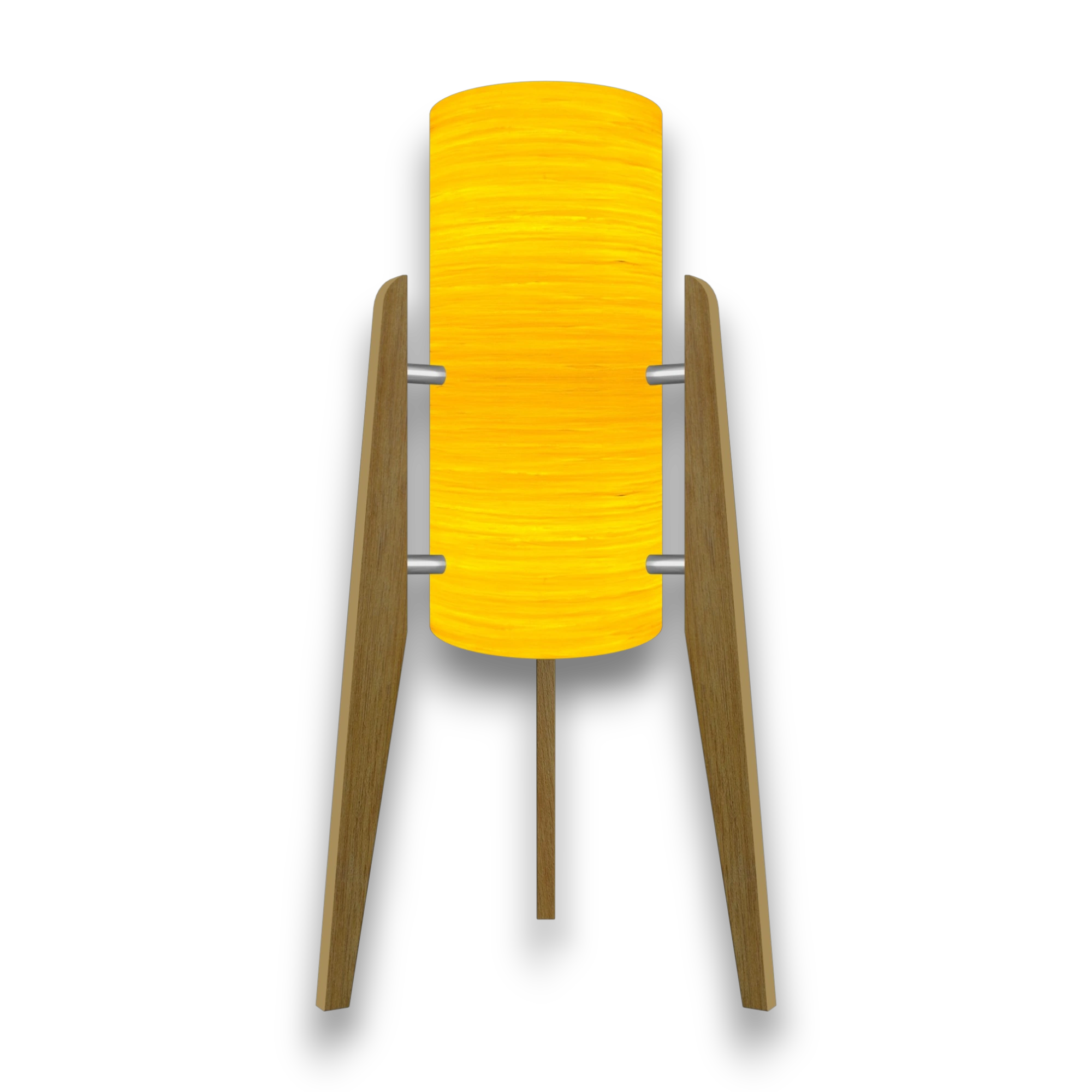 Mid-Century Modern Space Age Rocket Lamp By Royale - The Saturn in Yellow gallery image