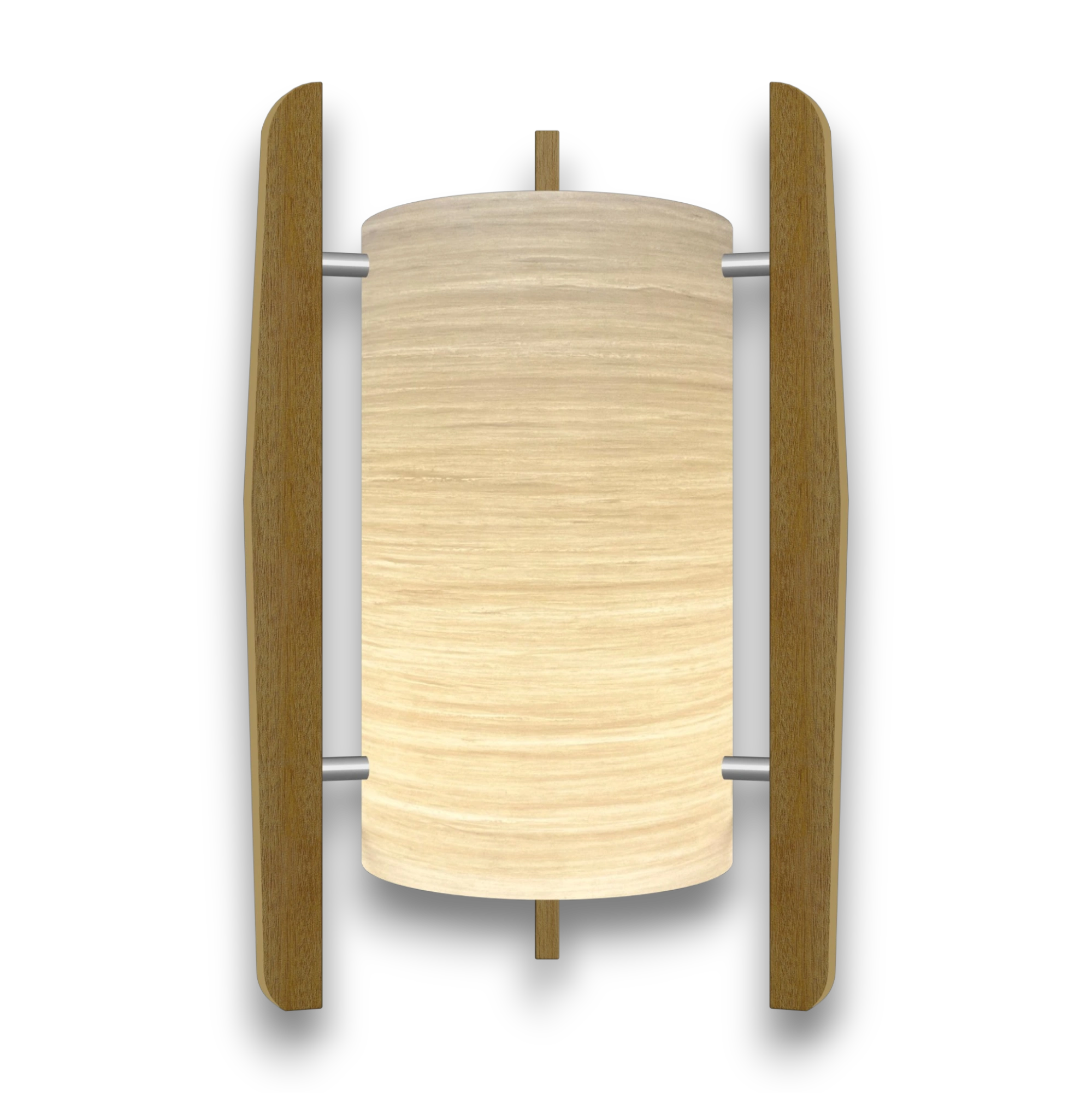 Mid-Century Modern Space Age Rocket Lamp By Royale - The Comet in Stone Beige