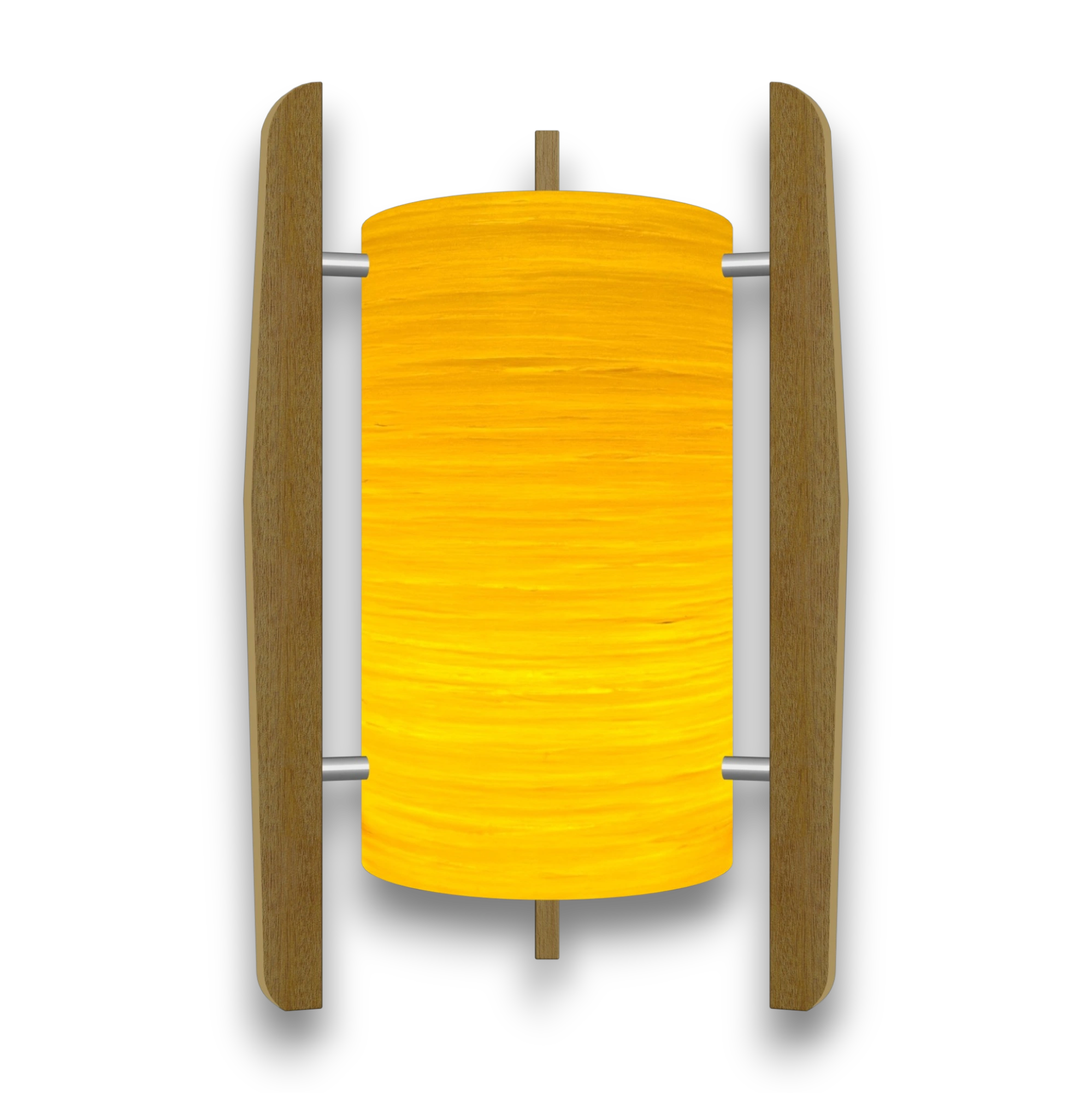 Mid-Century Modern Space Age Rocket Lamp By Royale - The Comet in Yellow