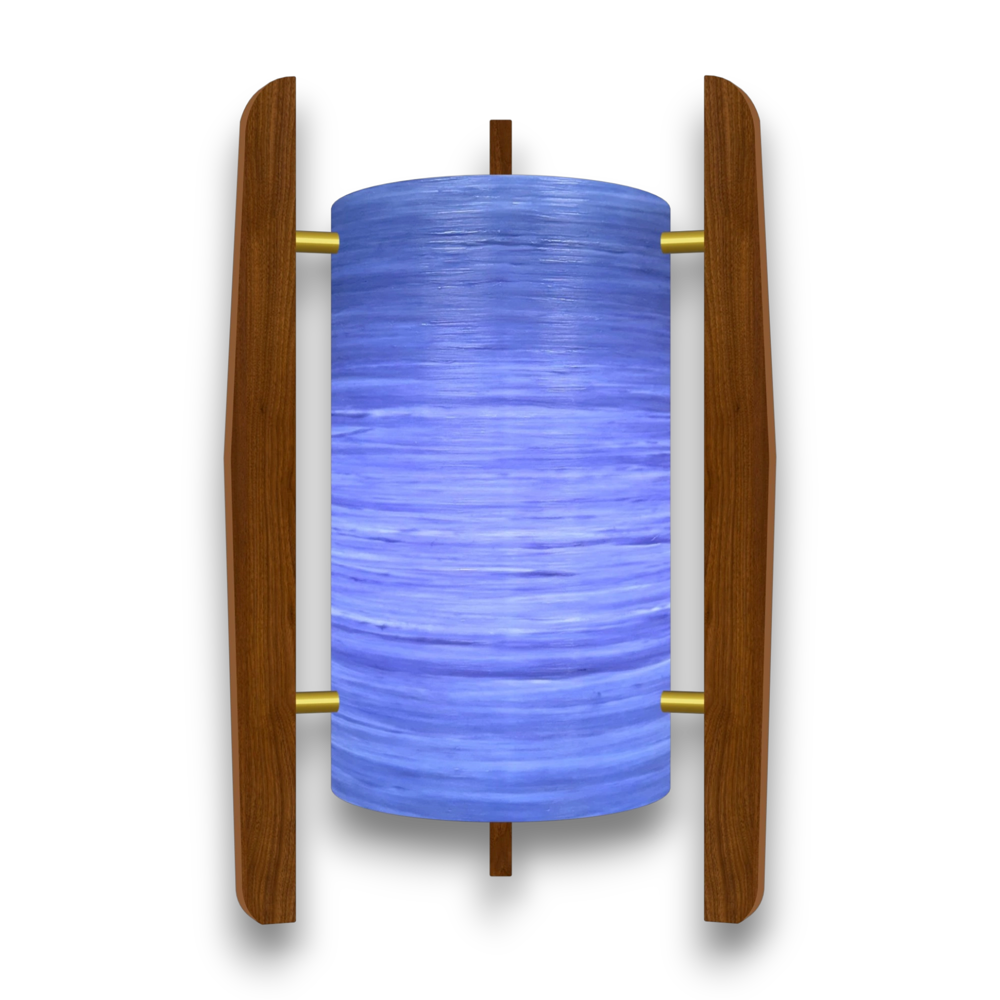 Mid-Century Modern Space Age Rocket Lamp By Royale - The Comet in Blue gallery image