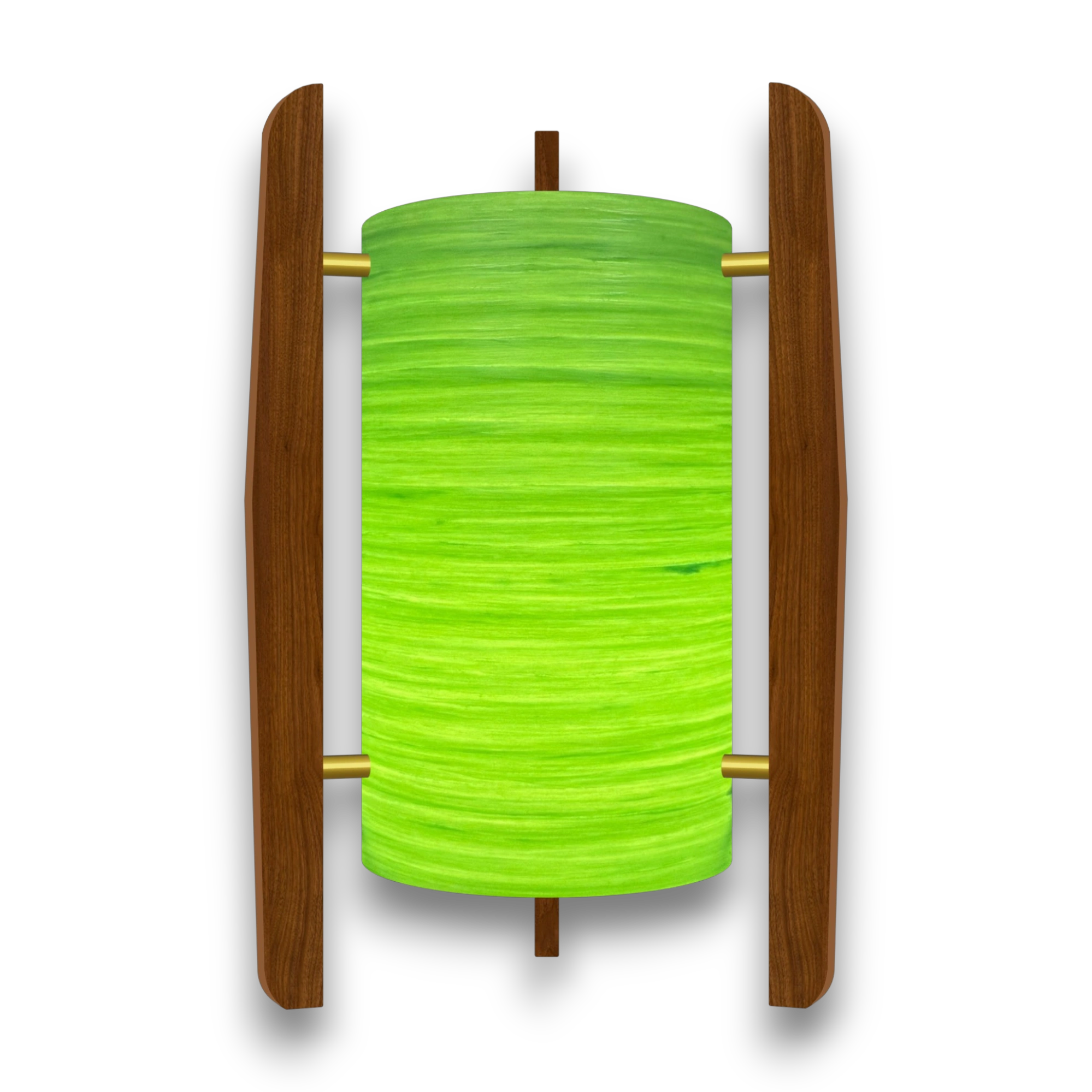 Mid-Century Modern Space Age Rocket Lamp By Royale - The Comet in Mint Green gallery image