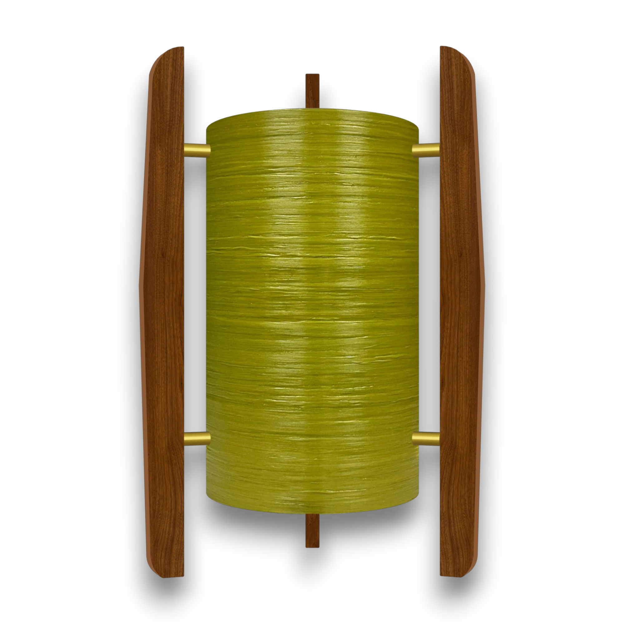 Mid-Century Modern Space Age Rocket Lamp By Royale - The Comet in Avocado Green