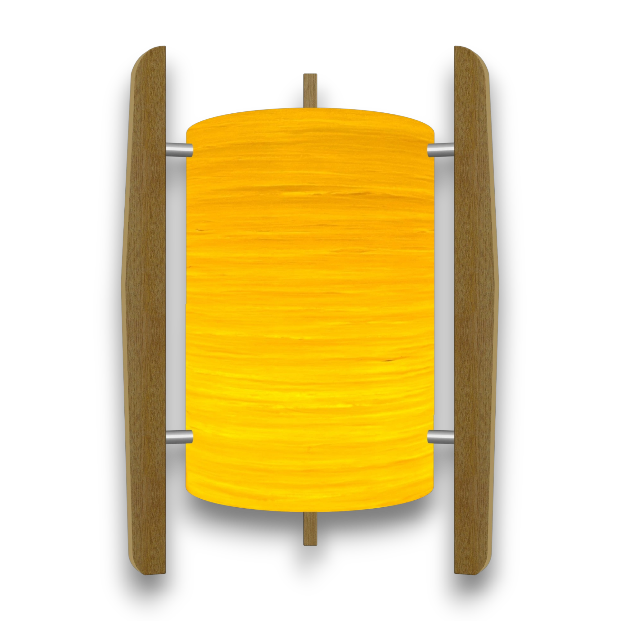 Mid-Century Modern Space Age Rocket Lamp By Royale - The Comet in Yellow
