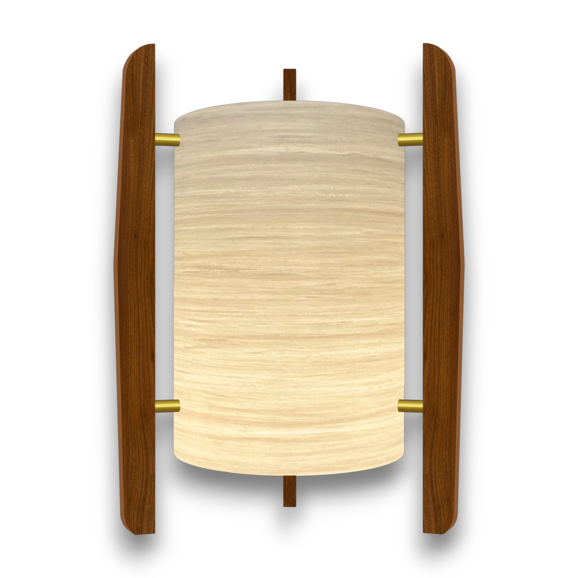 Mid-Century Modern Space Age Rocket Lamp By Royale - The Comet in Stone Beige