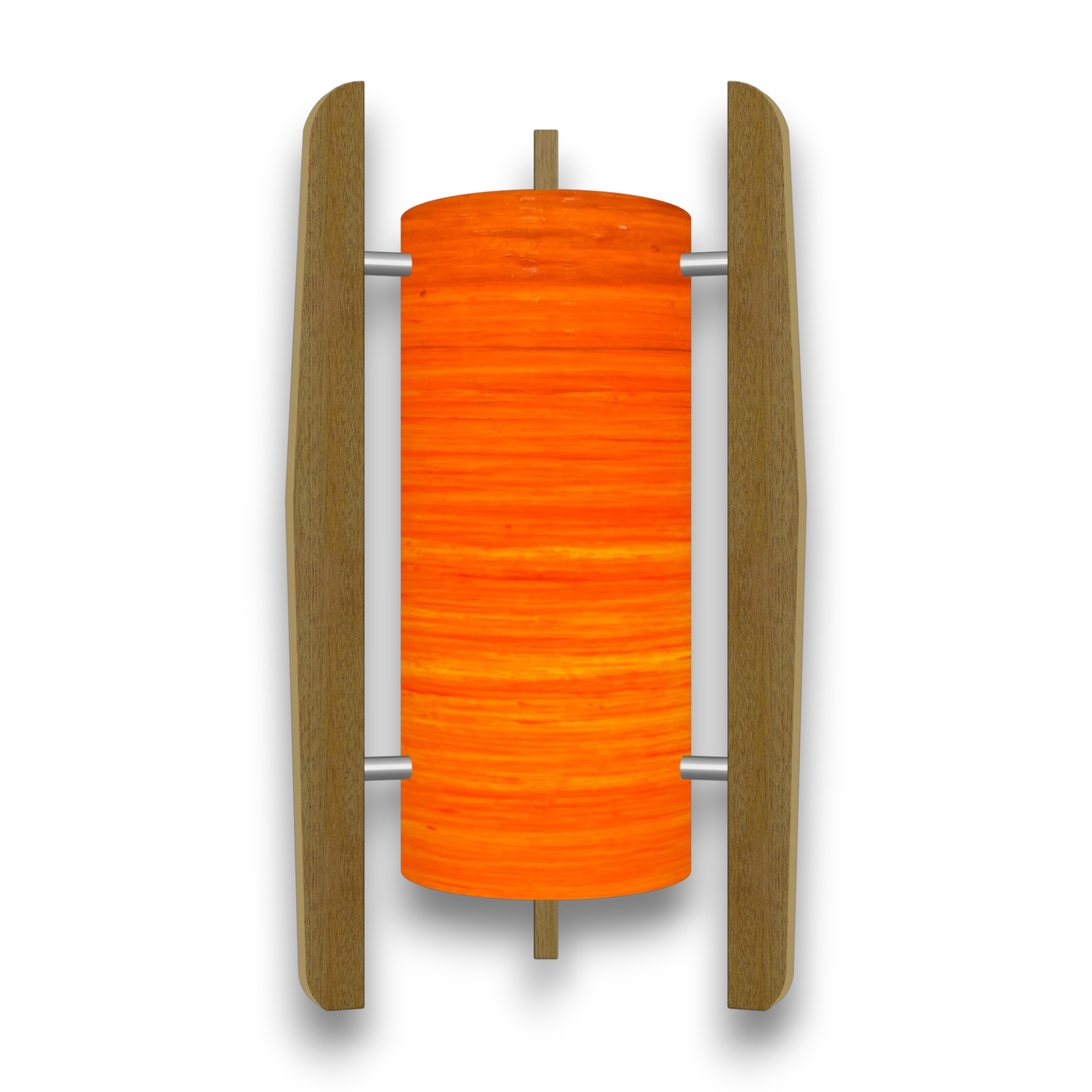 Mid-Century Modern Space Age Rocket Lamp By Royale - The Comet in Orange