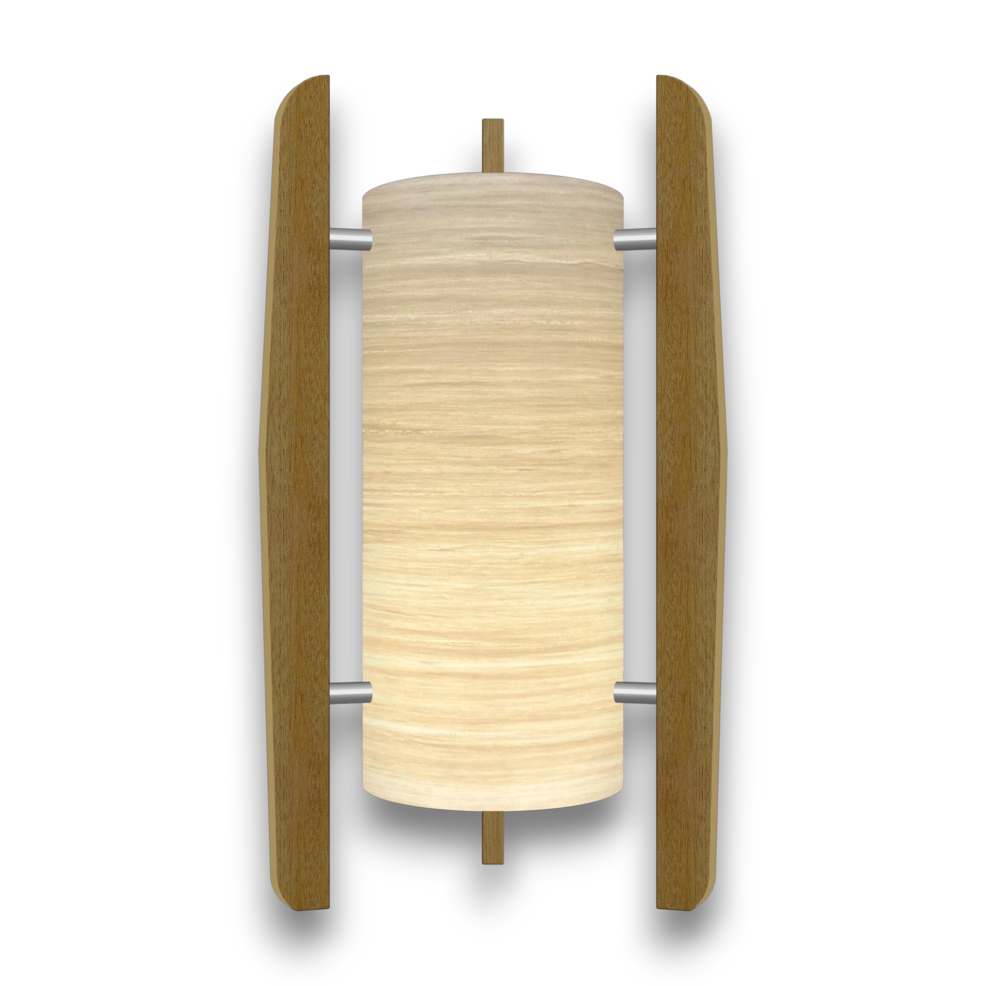 Mid-Century Modern Space Age Rocket Lamp By Royale - The Comet in Stone Beige