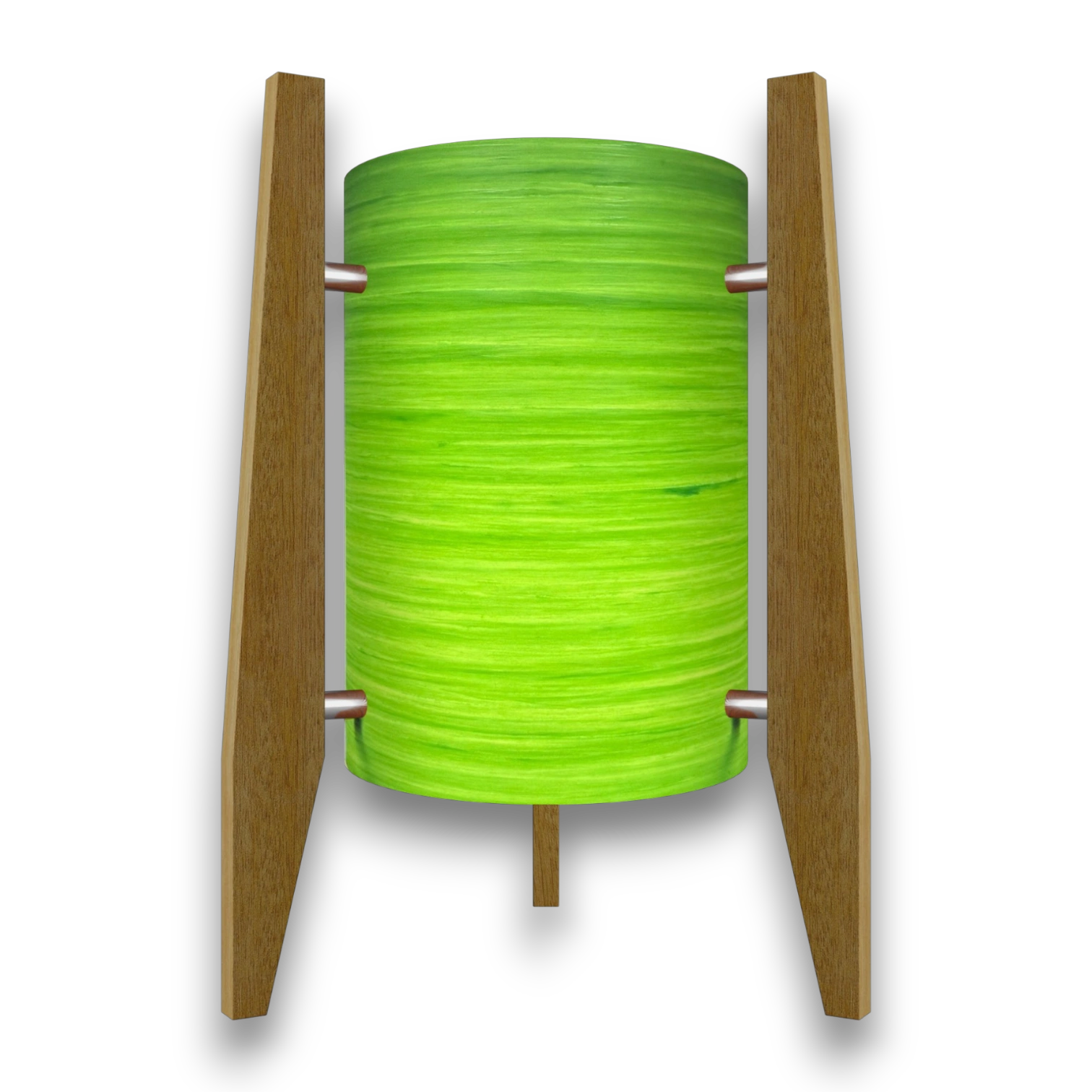 Mid-Century Modern Space Age Rocket Lamp By Royale - The Cosmic in Mint Green