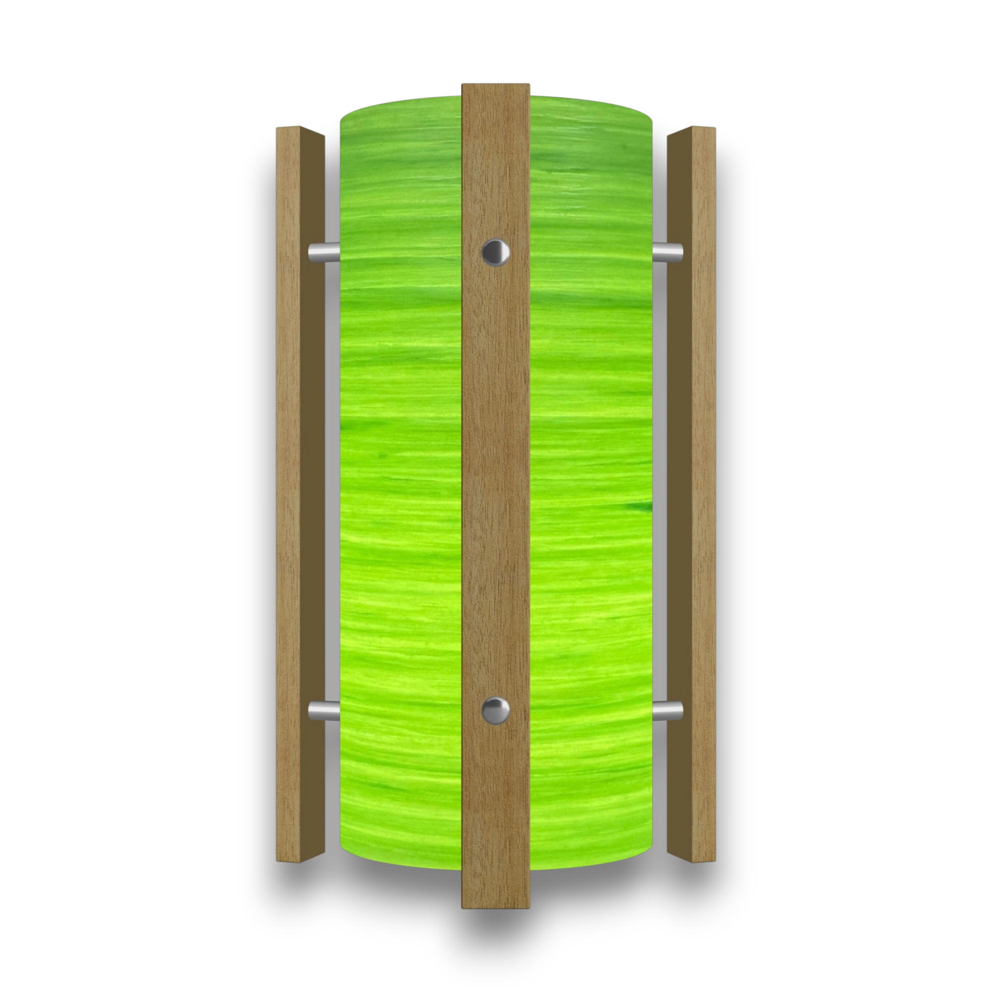 Mid-Century Modern Space Age Lampshade By Royale - The Galaxy in Mint Green