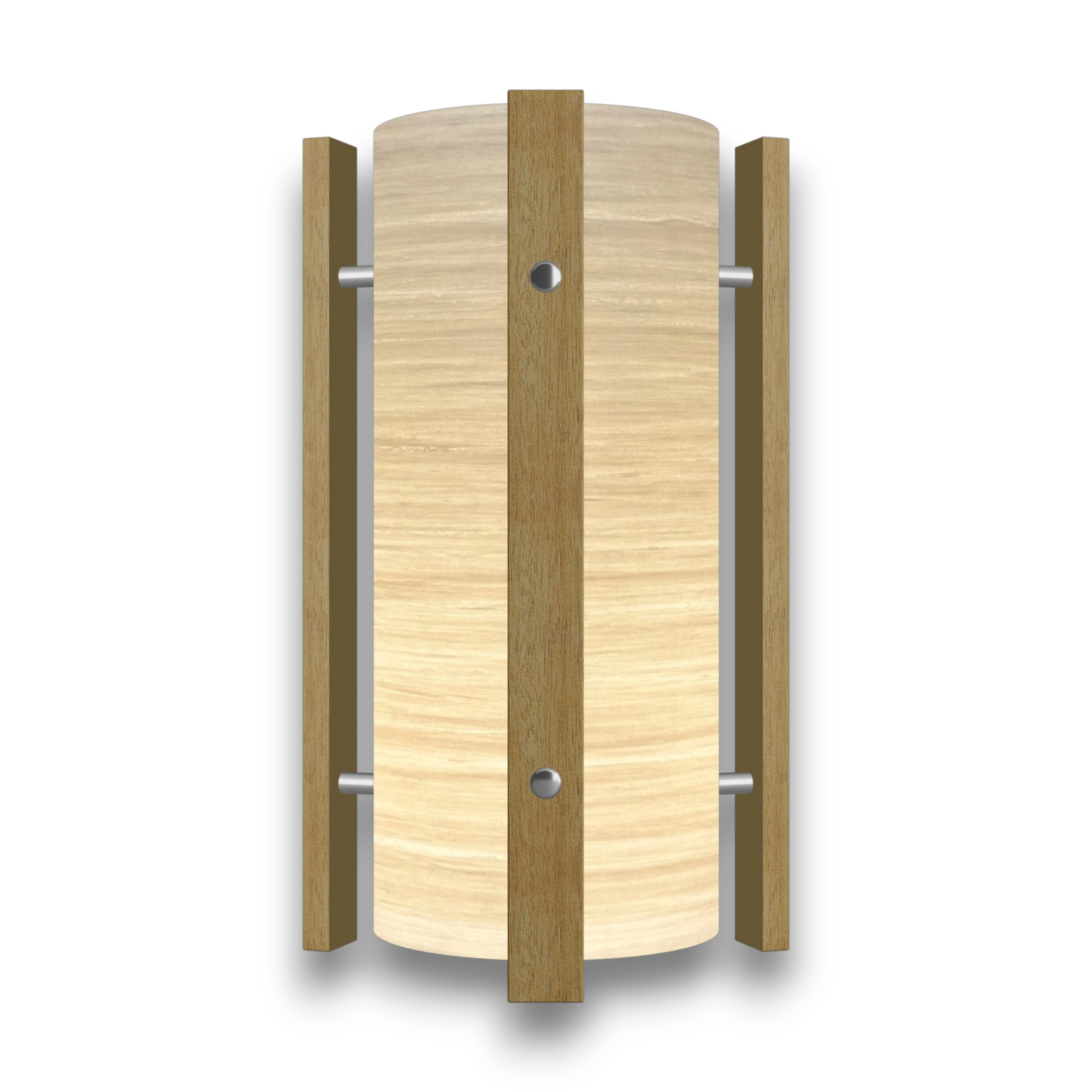 Mid-Century Modern Space Age Lampshade By Royale - The Galaxy in Stone Beige