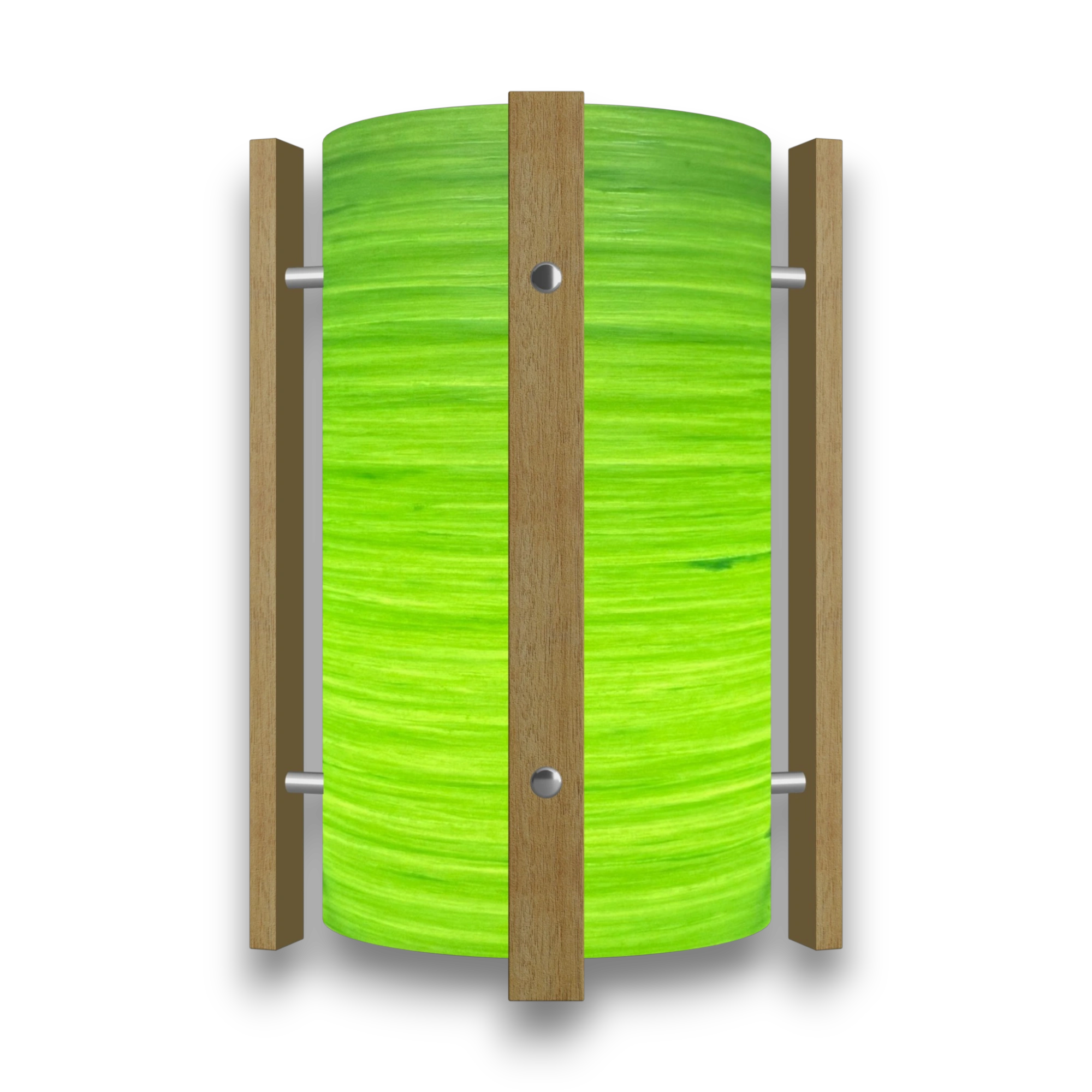 Mid-Century Modern Space Age Lampshade By Royale - The Galaxy in Mint Green