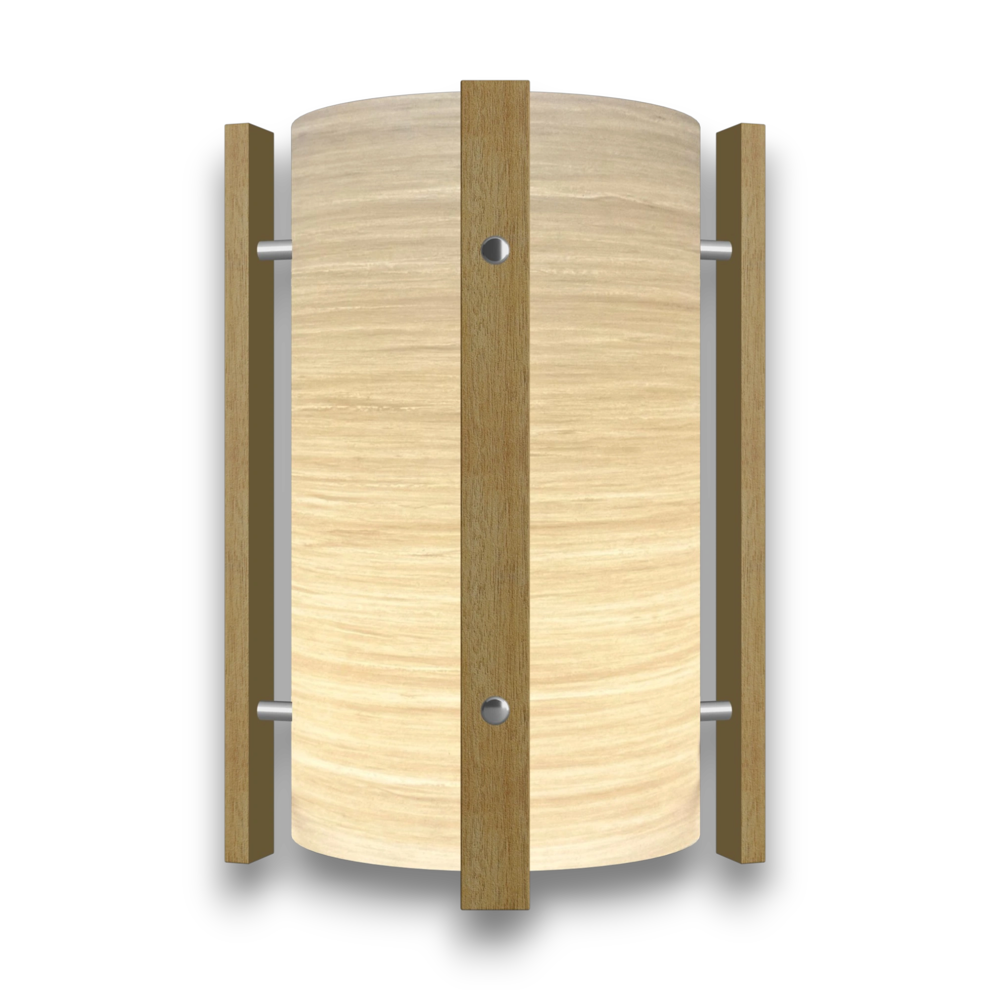 Mid-Century Modern Space Age Lampshade By Royale - The Galaxy in Stone Beige