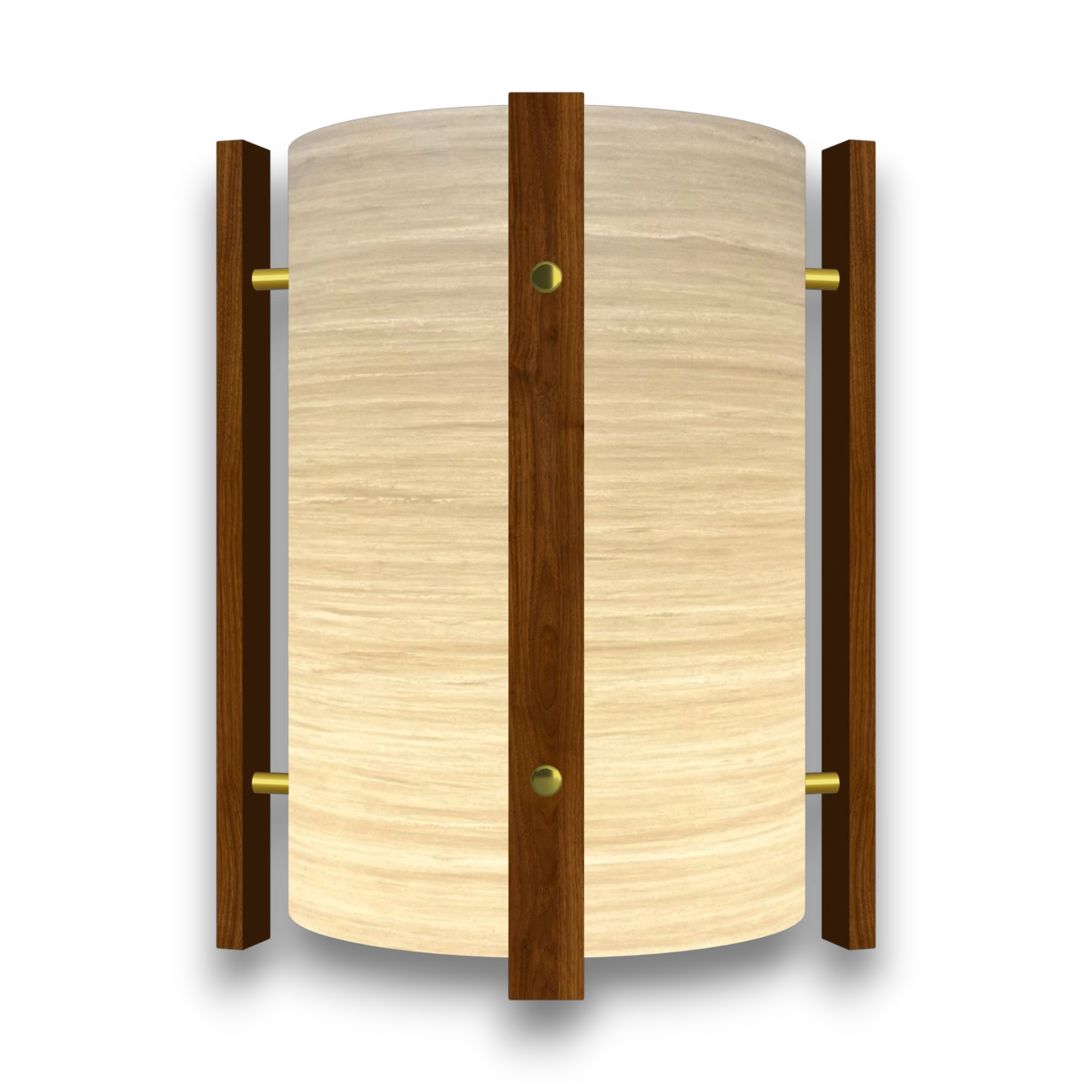 Mid-Century Modern Space Age Lampshade By Royale - The Galaxy in Stone Beige