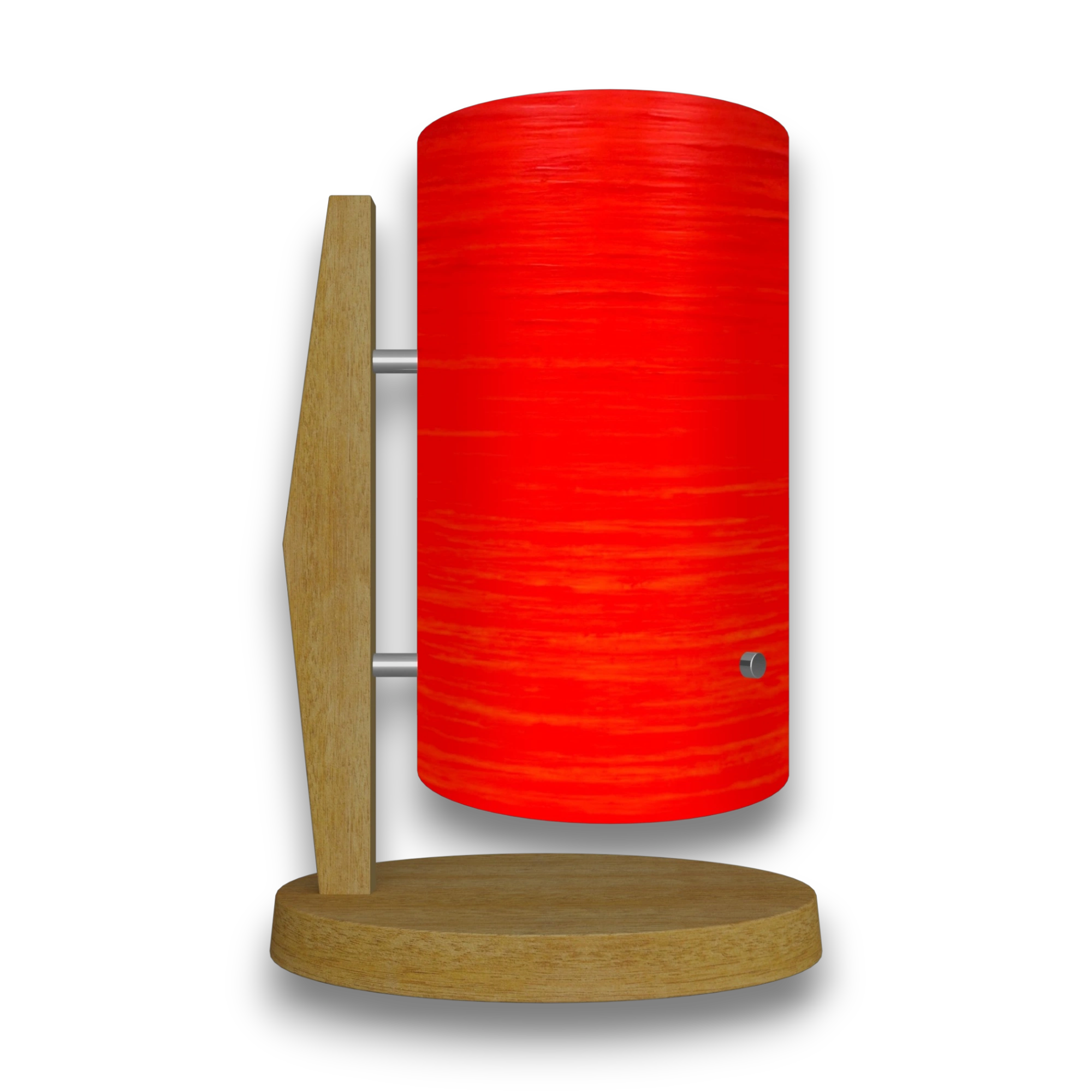 Mid-Century Modern Space Age Rocket Lamp By Royale - The Nebula in Pink