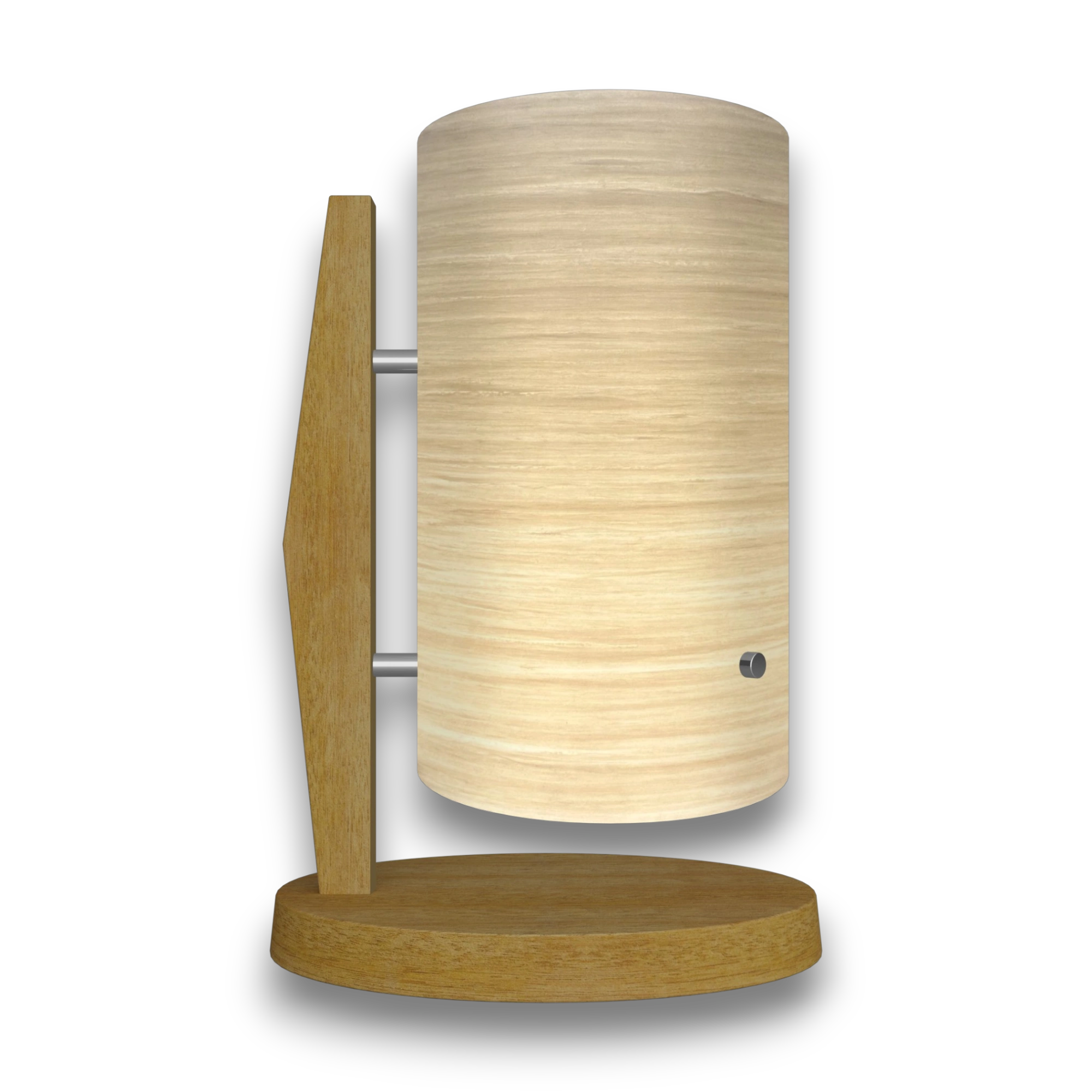 Mid-Century Modern Space Age Rocket Lamp By Royale - The Nebula in Stone Beige