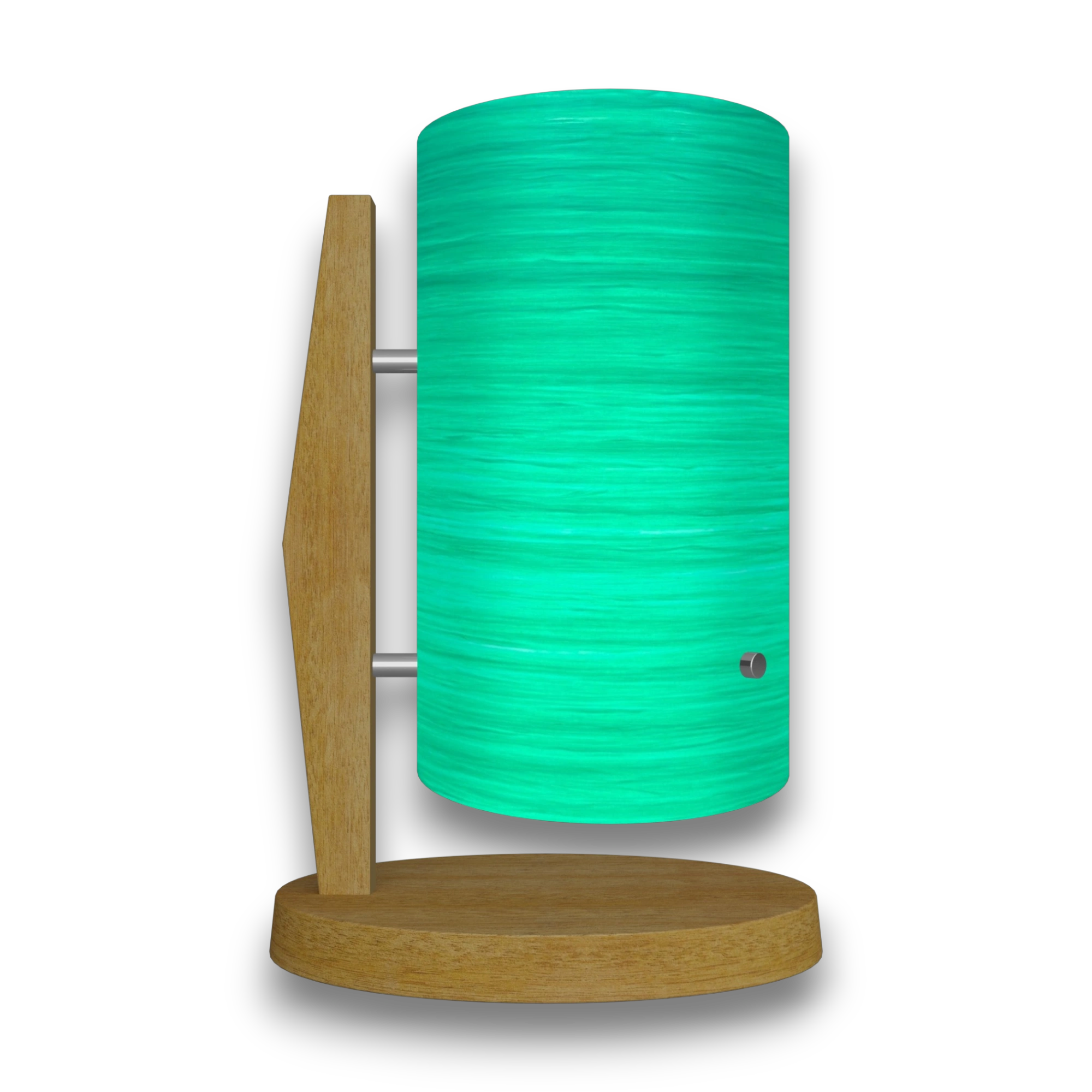 Mid-Century Modern Space Age Rocket Lamp By Royale - The Nebula in Turquoise