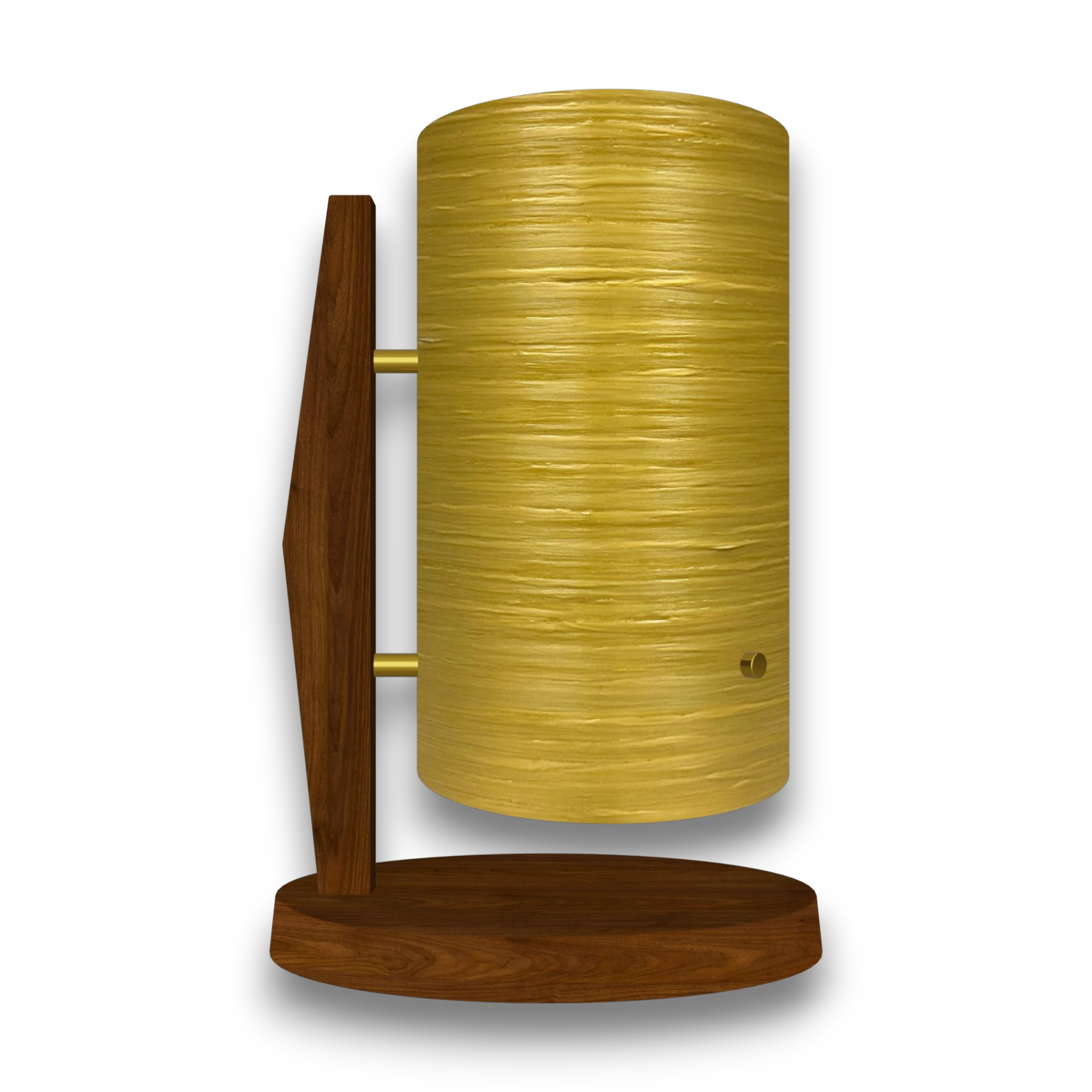 Mid-Century Modern Space Age Rocket Lamp By Royale - The Nebula in Yellow