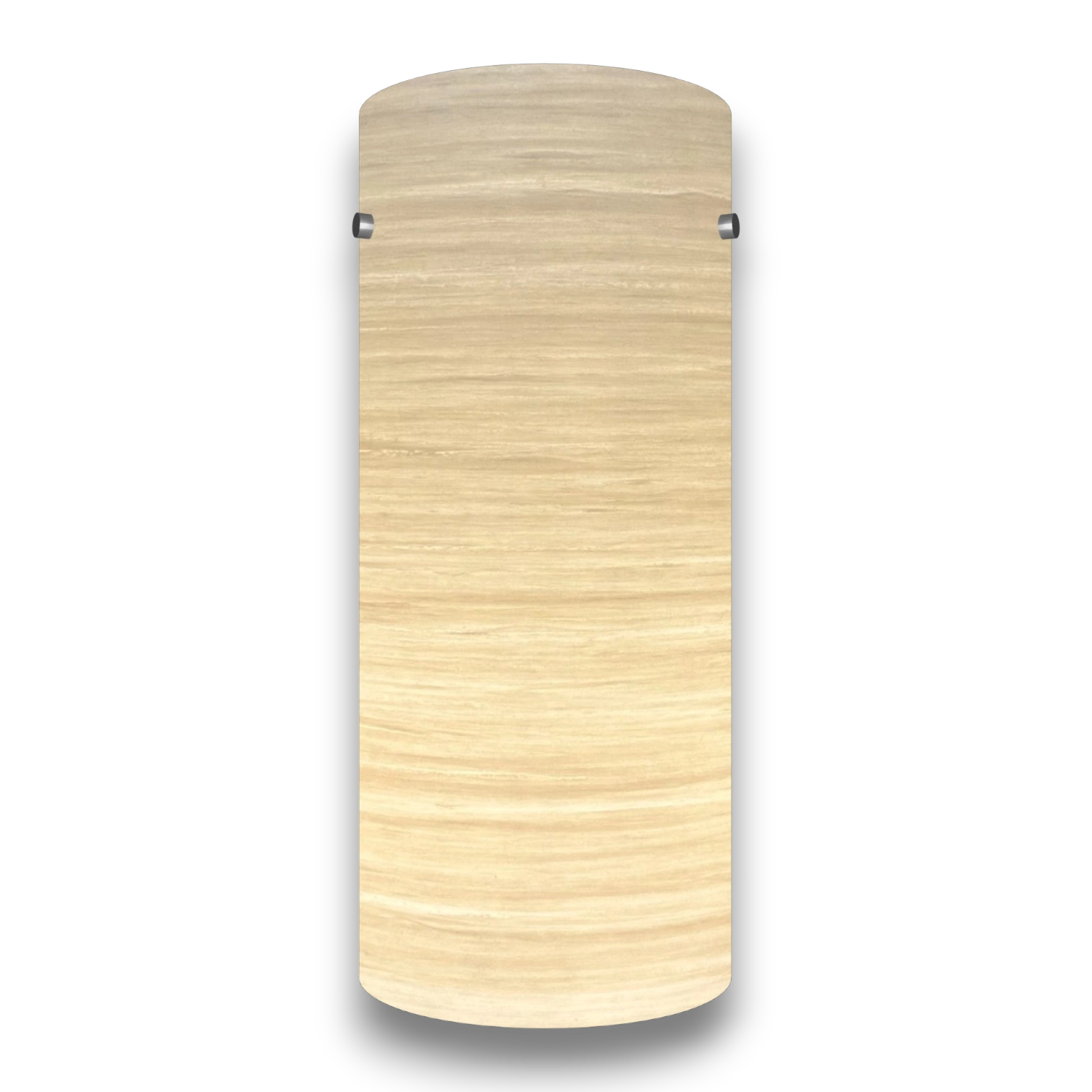 Mid-Century Modern Space Age Lampshade By Royale - Royplast in Stone Beige