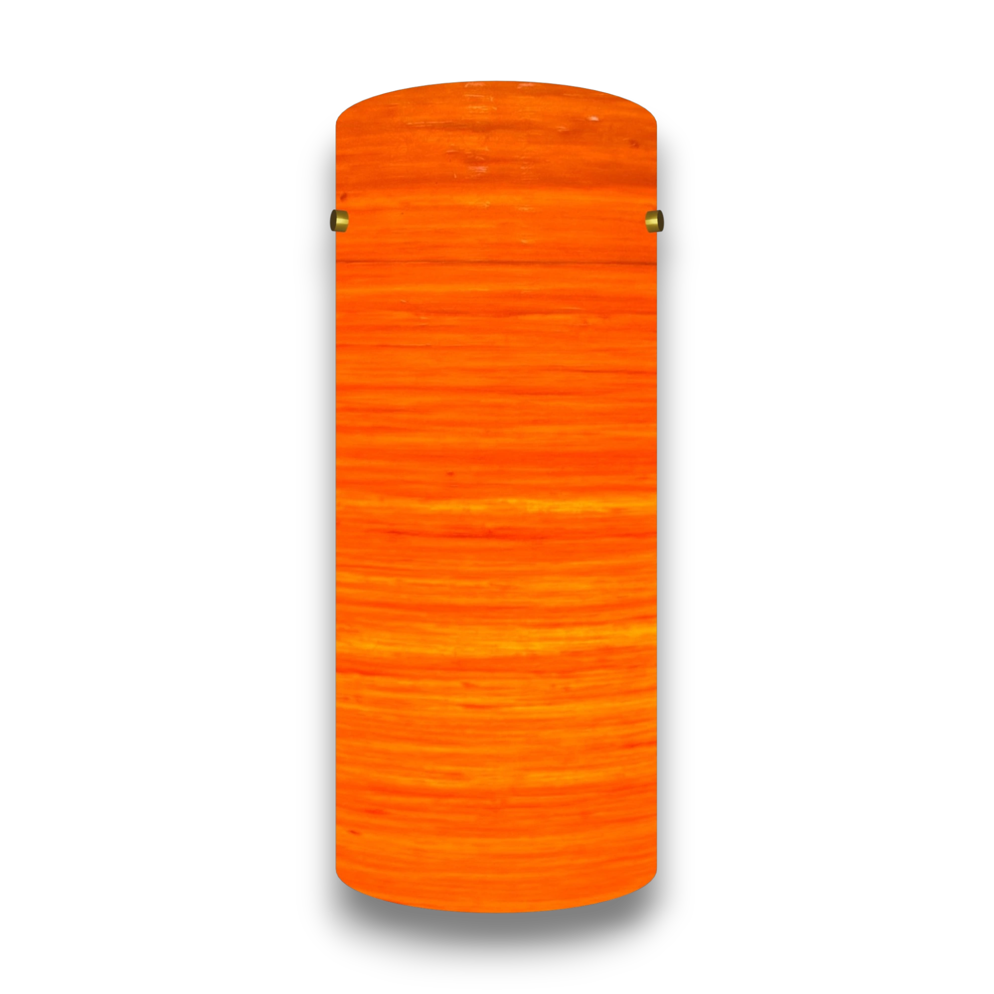 Mid-Century Modern Space Age Lampshade By Royale - Royplast in Orange