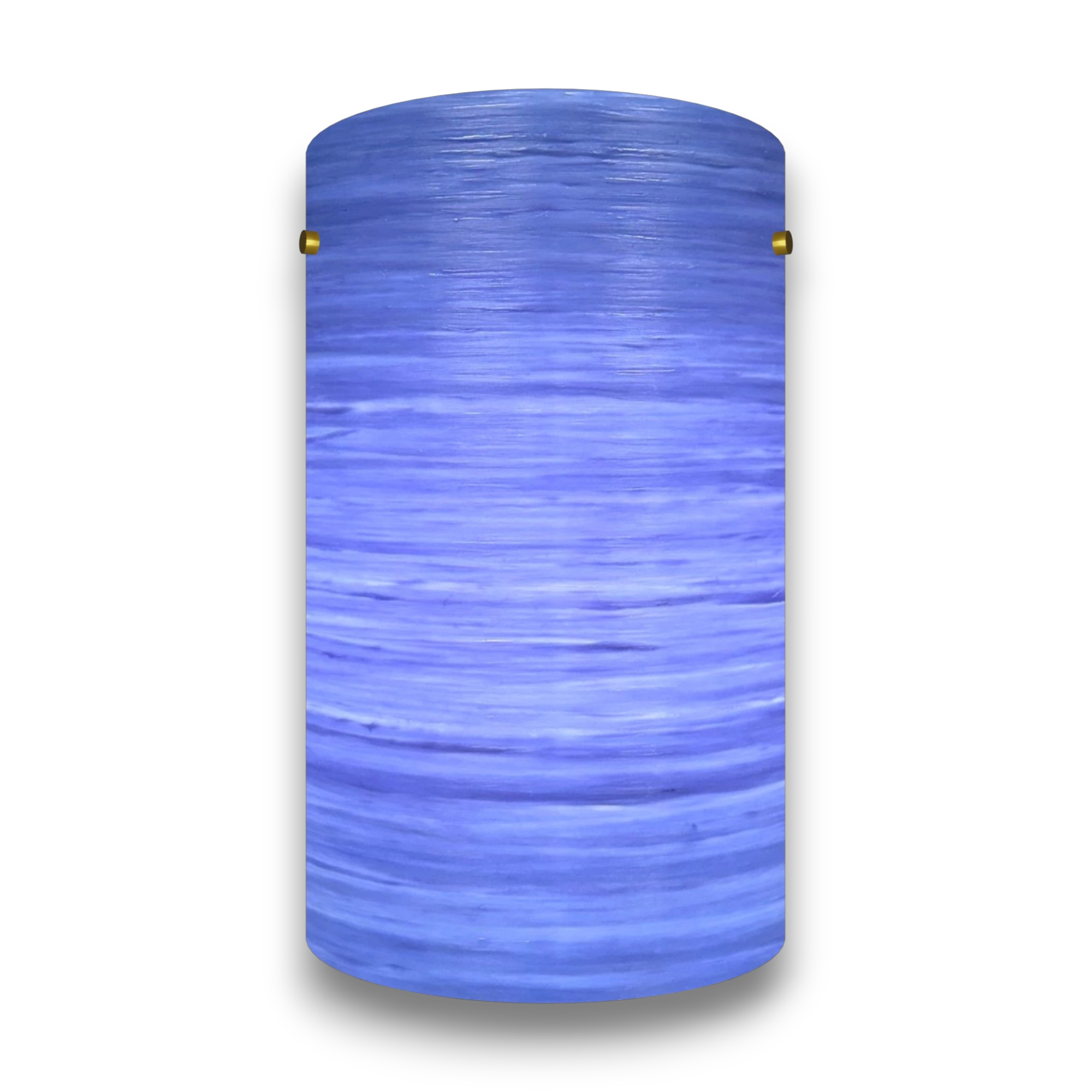 Mid-Century Modern Space Age Lampshade By Royale - Royplast in Blue gallery image