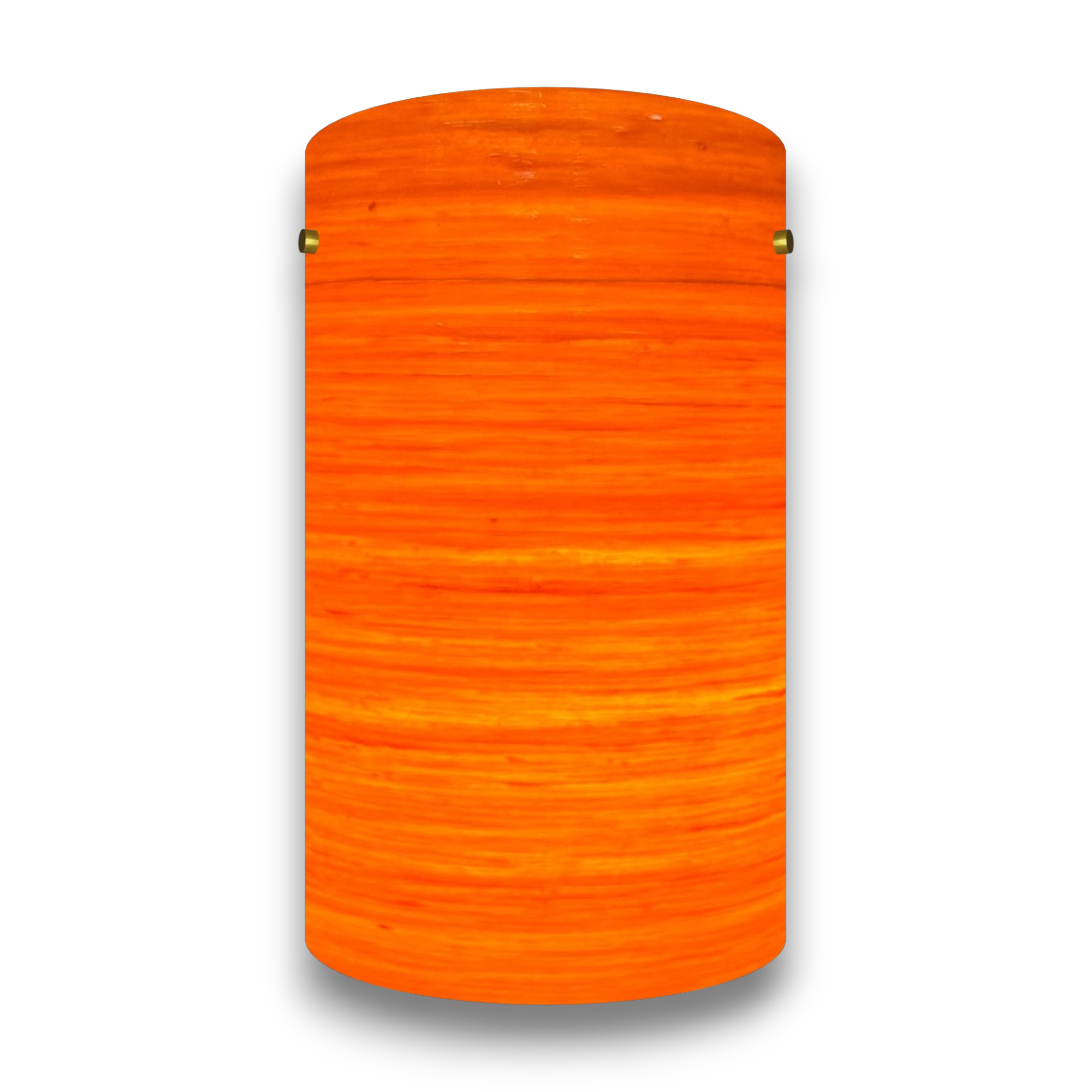 Mid-Century Modern Space Age Lampshade By Royale - Royplast in Orange