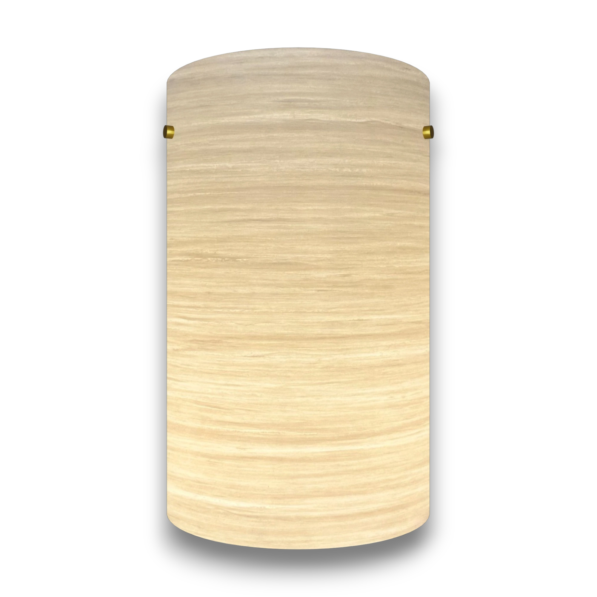 Mid-Century Modern Space Age Lampshade By Royale - Royplast in Stone Beige