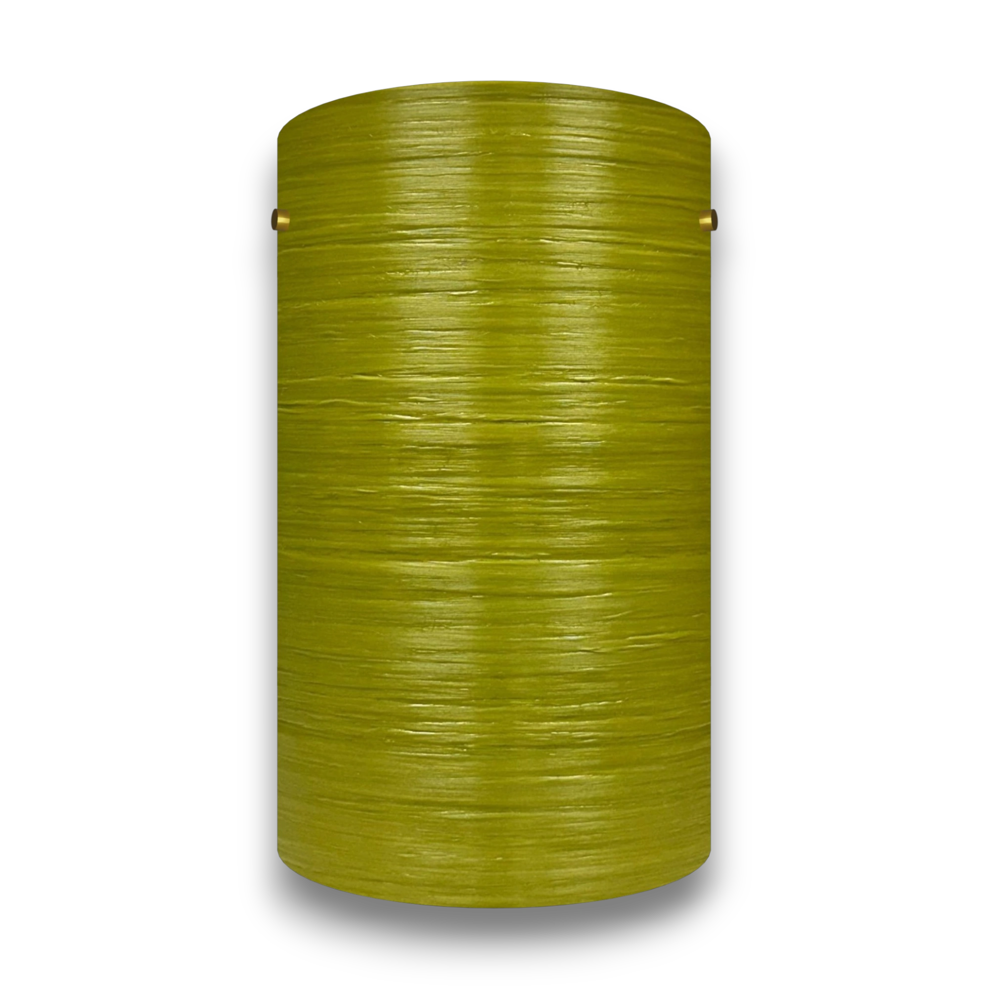 Mid-Century Modern Space Age Lampshade By Royale - Royplast in Avocado