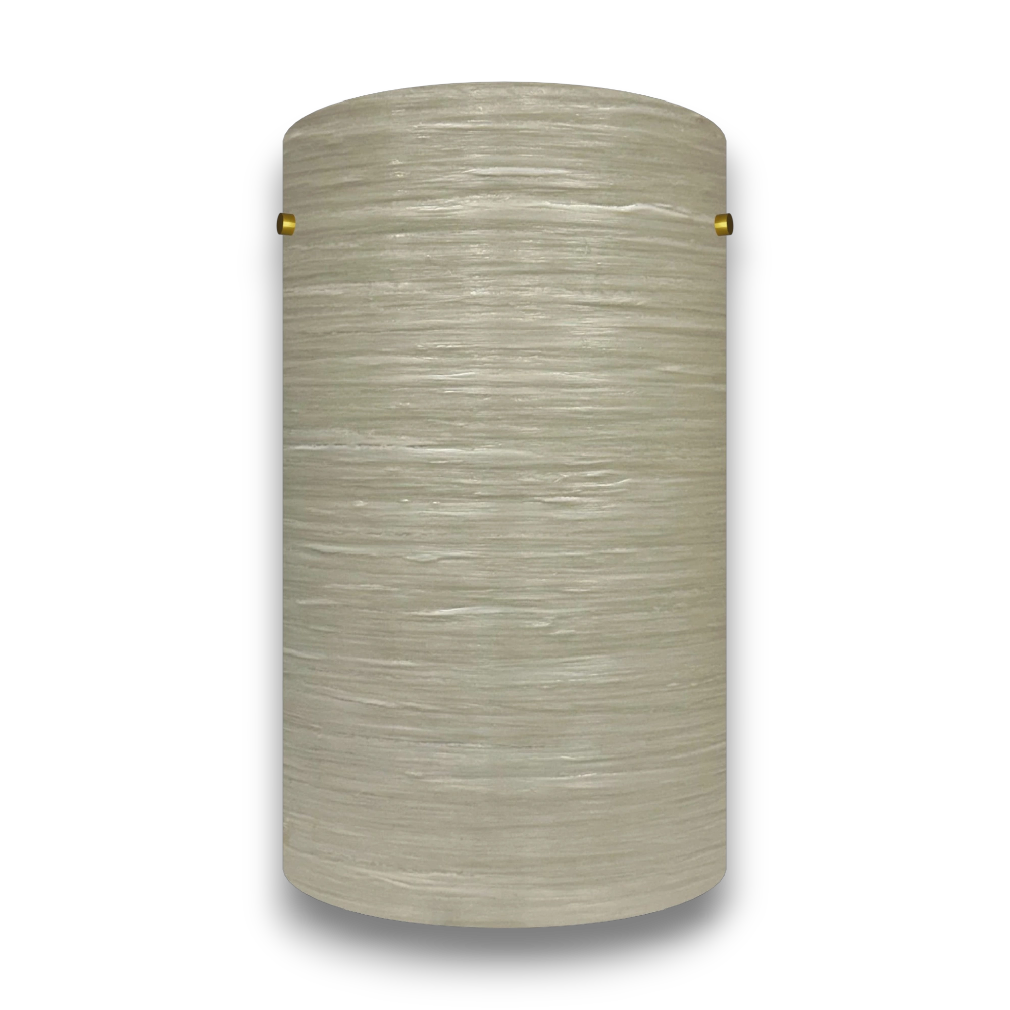 Mid-Century Modern Space Age Lampshade By Royale - Royplast in Stone Beige