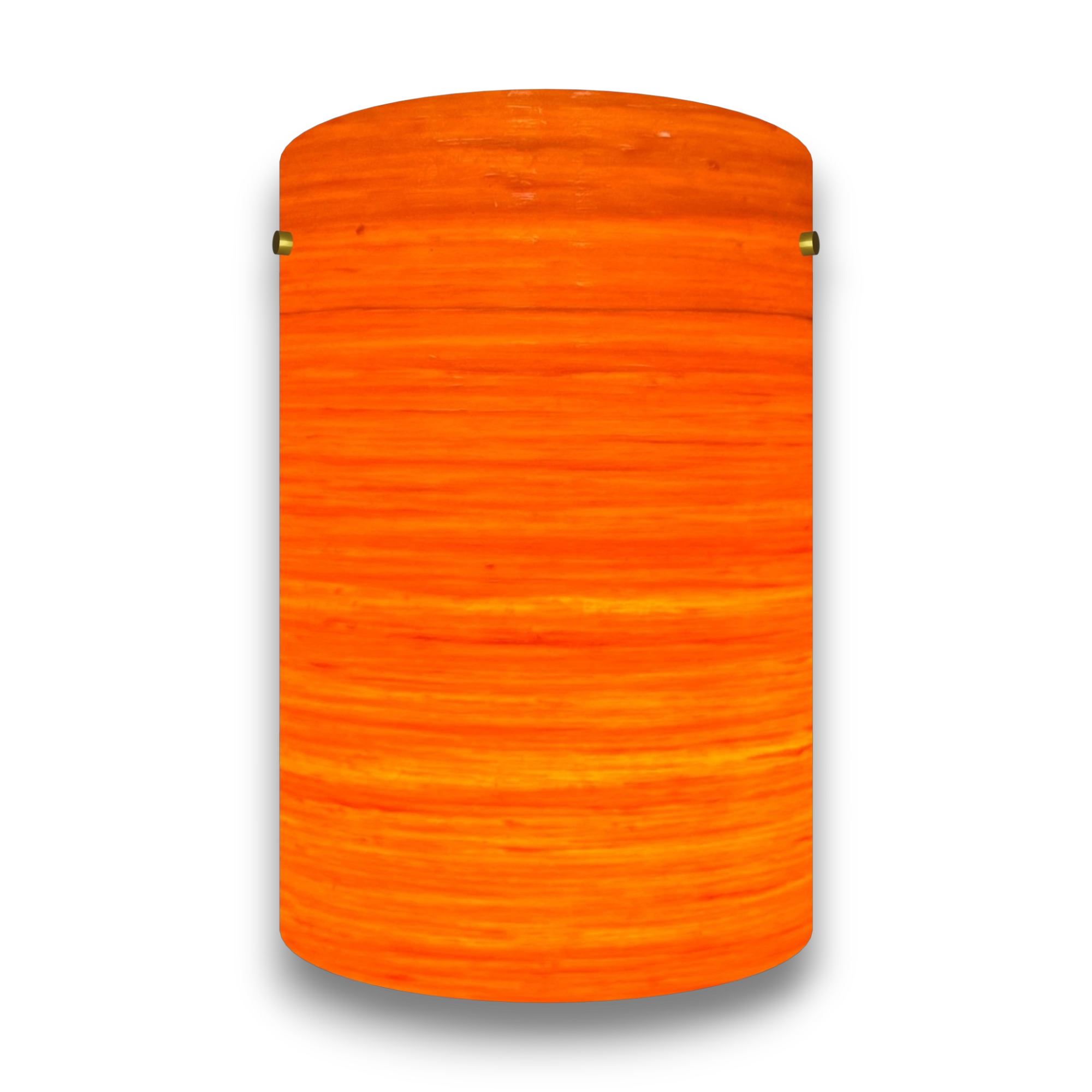 Mid-Century Modern Space Age Lampshade By Royale - Royplast in Orange