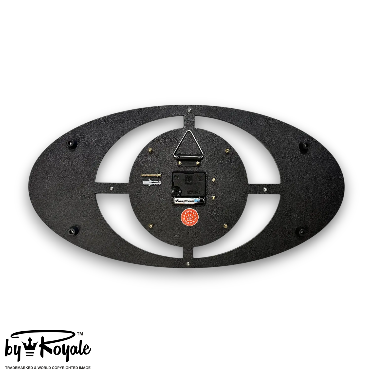 Mid Century Modern Royalexe Laminate Clock By Royale - Gambit Starburst Mint Green